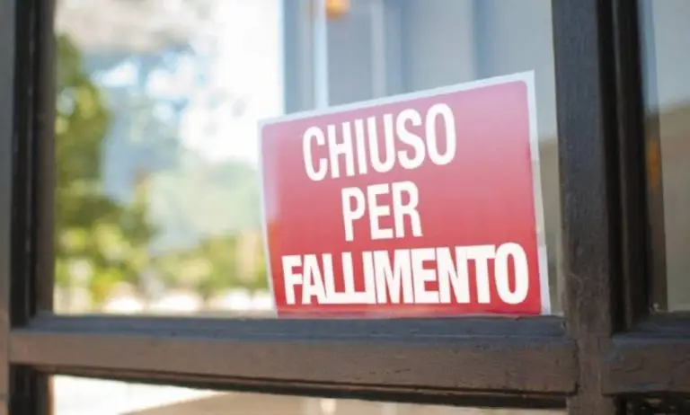 Imprese italiane, 674mila a rischio fallimento