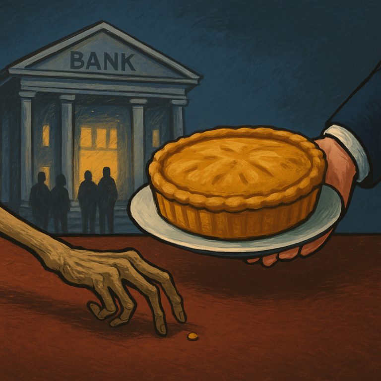 Le banche festeggiano, il Paese stringe la cinghia